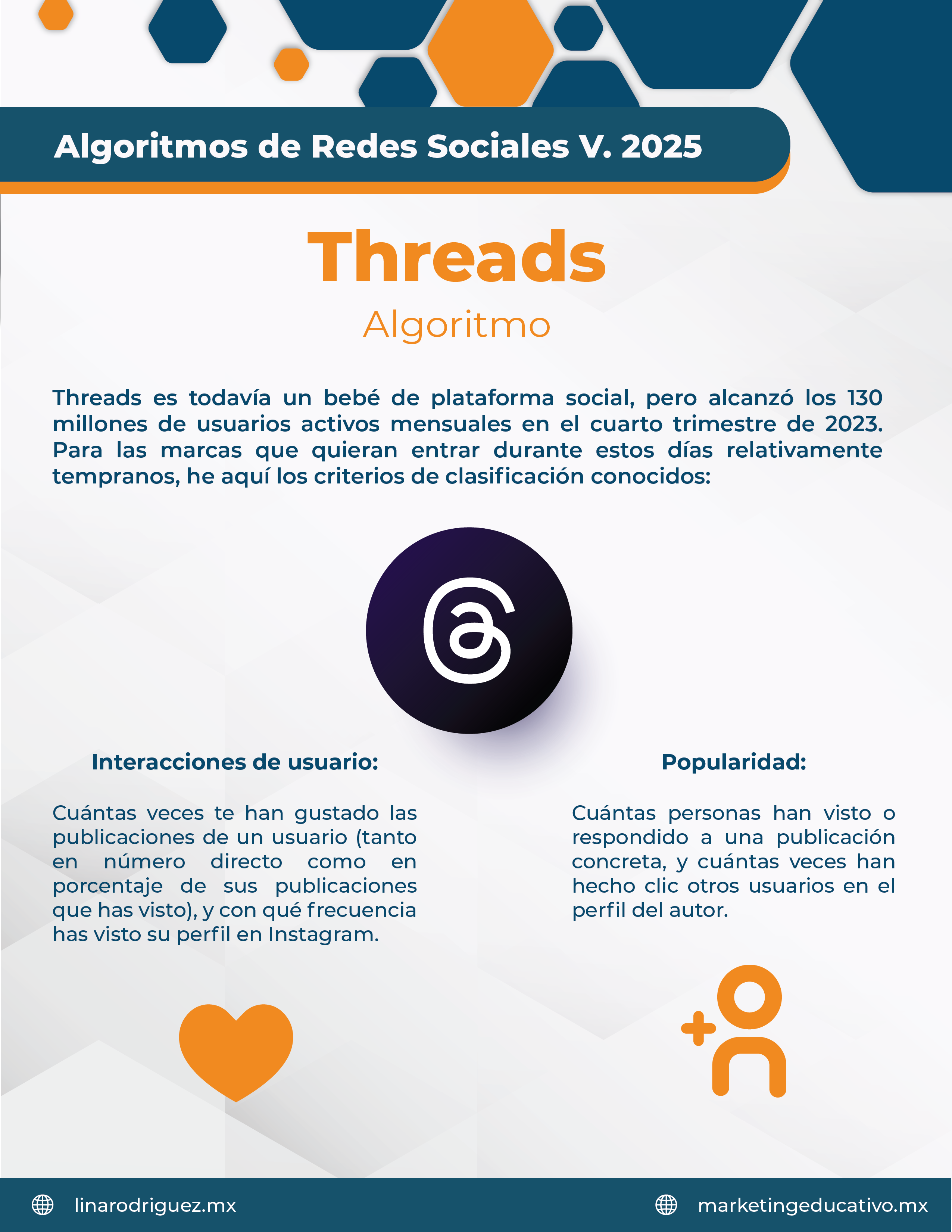 Criterios de clasificación de Algoritmo
